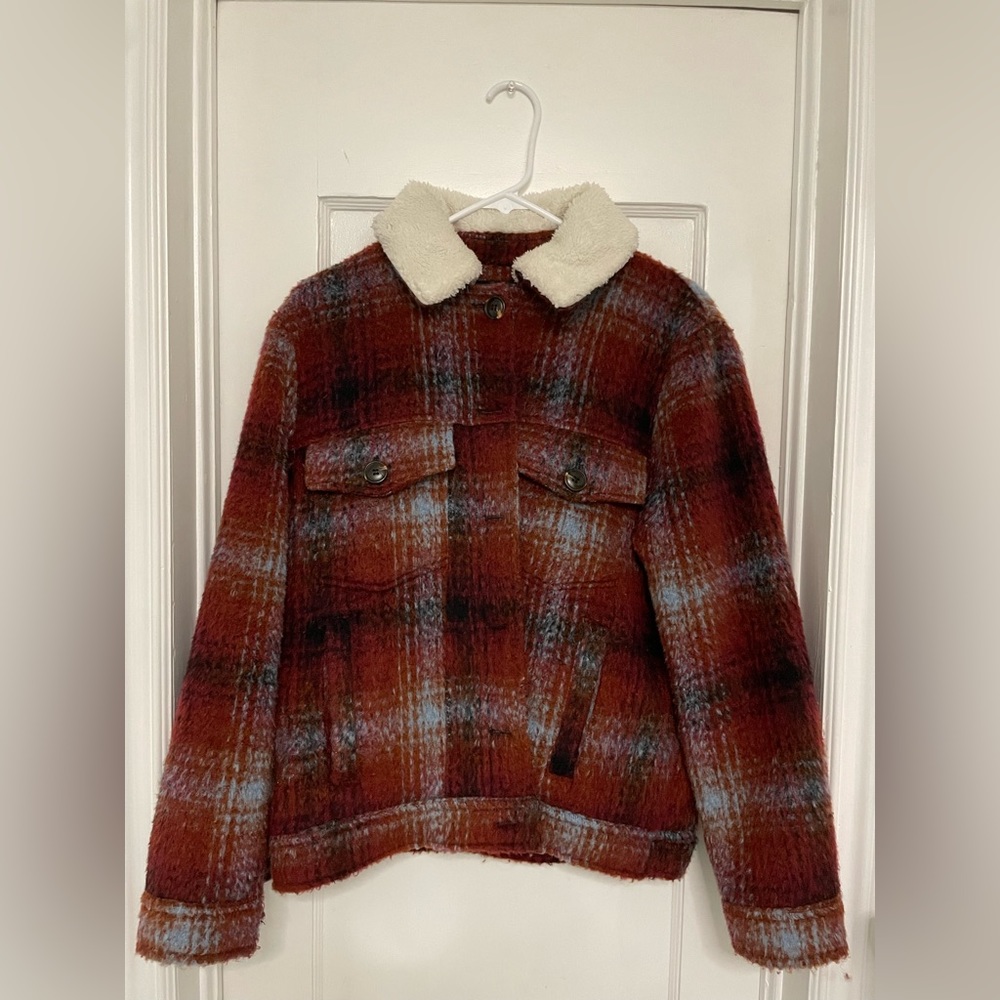 Forever 21 button up warm winter coat